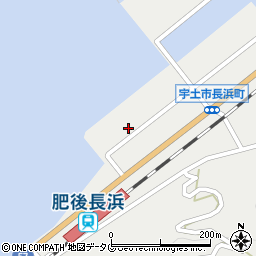 熊本県宇土市長浜町2108周辺の地図