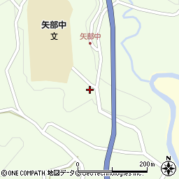 熊本県上益城郡山都町城平575周辺の地図