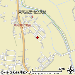 熊本県熊本市南区城南町東阿高449-89周辺の地図