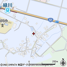 熊本県宇土市野鶴町128周辺の地図