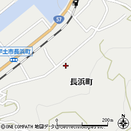 熊本県宇土市長浜町423周辺の地図