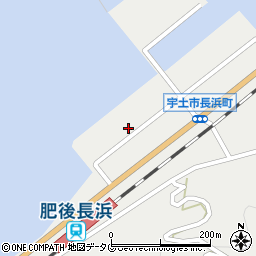 熊本県宇土市長浜町2110周辺の地図