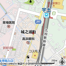 熊本県宇土市城之浦町11周辺の地図