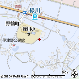 熊本県宇土市野鶴町208周辺の地図