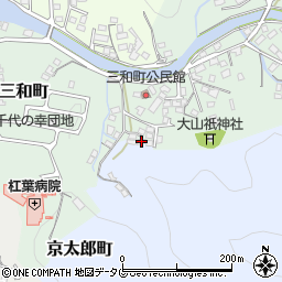 長崎県長崎市京太郎町100-2周辺の地図