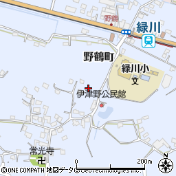 熊本県宇土市野鶴町609周辺の地図