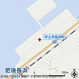 熊本県宇土市長浜町2114-2周辺の地図