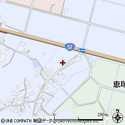 熊本県宇土市野鶴町108周辺の地図