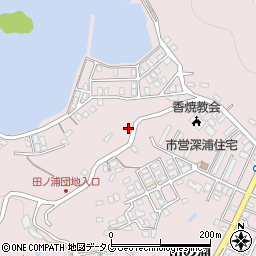長崎県長崎市香焼町堀切西周辺の地図