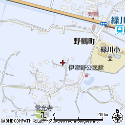 熊本県宇土市野鶴町579周辺の地図