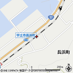 熊本県宇土市長浜町454-2周辺の地図