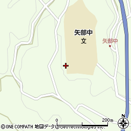 熊本県上益城郡山都町城平532周辺の地図