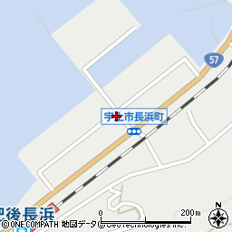 熊本県宇土市長浜町2119周辺の地図