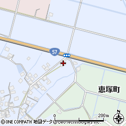 熊本県宇土市野鶴町94周辺の地図