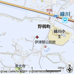 熊本県宇土市野鶴町596周辺の地図