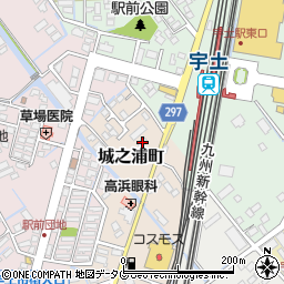 熊本県宇土市城之浦町10周辺の地図