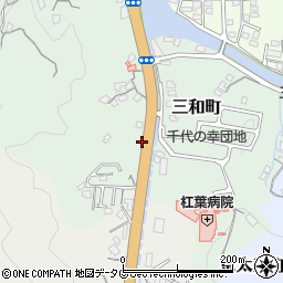 長崎県長崎市三和町382周辺の地図