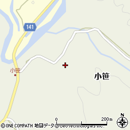 熊本県上益城郡山都町小笹432周辺の地図