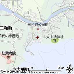 長崎県長崎市三和町191周辺の地図