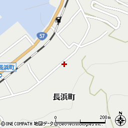 熊本県宇土市長浜町384周辺の地図