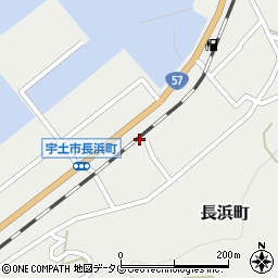 熊本県宇土市長浜町434-3周辺の地図