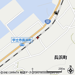 熊本県宇土市長浜町434-3周辺の地図