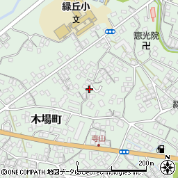 長崎県五島市木場町周辺の地図