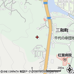 長崎県長崎市三和町416周辺の地図