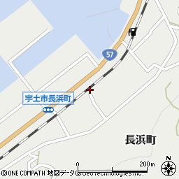 熊本県宇土市長浜町433周辺の地図