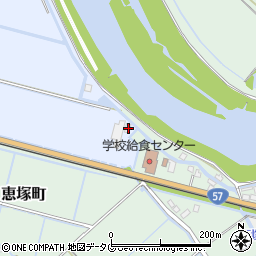 熊本県宇土市野鶴町44周辺の地図