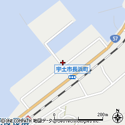熊本県宇土市長浜町2052周辺の地図
