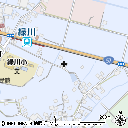 熊本県宇土市野鶴町185周辺の地図