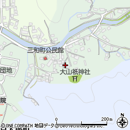 長崎県長崎市三和町161周辺の地図