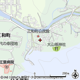 長崎県長崎市三和町192周辺の地図