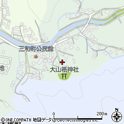 長崎県長崎市三和町164周辺の地図