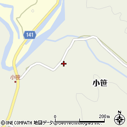 熊本県上益城郡山都町小笹434周辺の地図