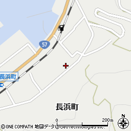 熊本県宇土市長浜町380周辺の地図
