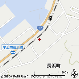 熊本県宇土市長浜町407周辺の地図