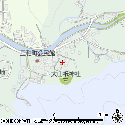 長崎県長崎市三和町165周辺の地図