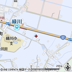 熊本県宇土市野鶴町198周辺の地図