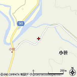 熊本県上益城郡山都町小笹438周辺の地図