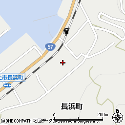 熊本県宇土市長浜町401周辺の地図