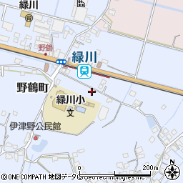 熊本県宇土市野鶴町227周辺の地図