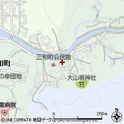 長崎県長崎市三和町185周辺の地図