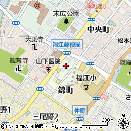 ＪＡごとう福江周辺の地図