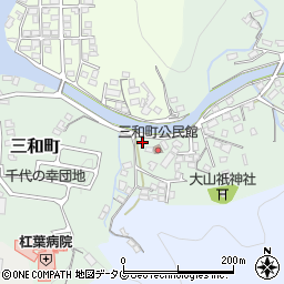 長崎県長崎市三和町202周辺の地図