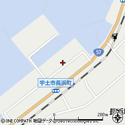 熊本県宇土市長浜町2057周辺の地図