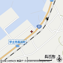 熊本県宇土市長浜町2034周辺の地図
