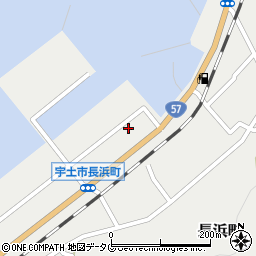 熊本県宇土市長浜町2041周辺の地図