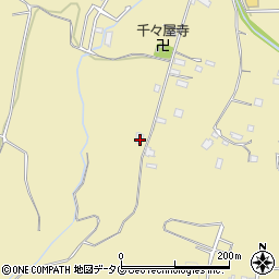 熊本県熊本市南区城南町東阿高1689周辺の地図